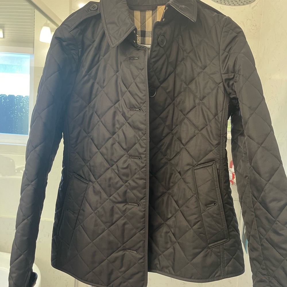 Burberry quilt jacket
